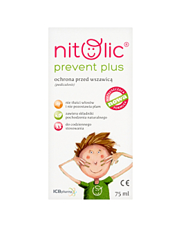 Pipi Nitolic Prevent Plus, Ochrona przed wszawicą, Spray