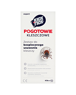 Kick The Tick Expert, Zestaw do bezpiecznego usuwania kleszczy