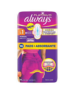 Always Platinum Ultra Normal Plus Podpaski higieniczne, 16 szt.