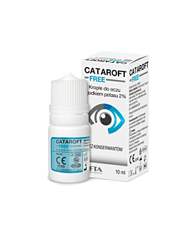 Cataroft Free, Nawilżające krople do oczu, bez konserwantów