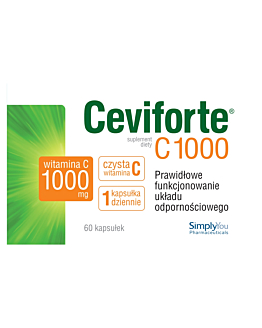 Ceviforte C 1000, Witamina C 1000 mg, Kapsułki