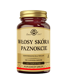 Solgar Włosy Skóra Paznokcie Tabletki