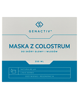 Genactiv Maska z Colostrum do skóry głowy i włosów