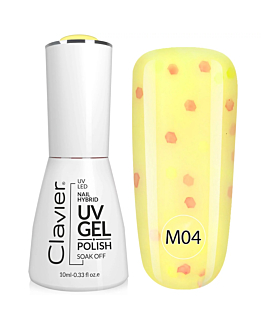 Clavier Luxury Multi Flavours lakier hybrydowy do paznokci M04 Lemon Curd, 10ml