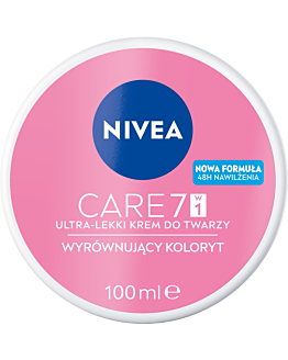 Nivea Care 7w1 Ultra-lekki krem do twarzy wyrównujący koloryt 