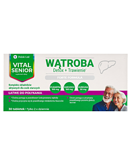 Vital Senior Wątroba tabletki 30 szt.