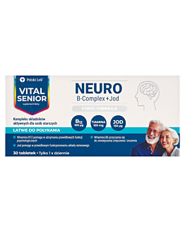 Vital Senior Neuro B-Complex + Jod  tabletki 30 szt.