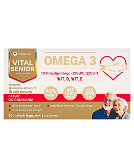 Vital Senior Omega 3 kapsułkii 60 szt