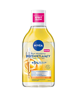 Nivea Rozświetlający 5% Serum - płyn micelarny 400ml
