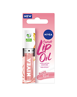 Nivea Oil Pielęgnujący Olejek do ust Rose 4,