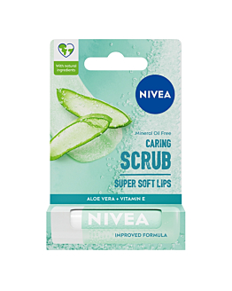 Nivea Pielęgnujący Peeling do ust w Sztyfcie Aloes