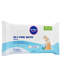 Nivea Baby Chusteczki biodegradowalne 99% Pure Water 57 szt.
