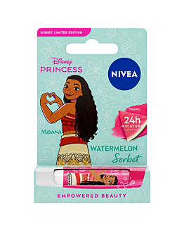 Nivea Disney Vaiana Pielęgnująca Pomadka do ust, Sorbet Arbuzowy 