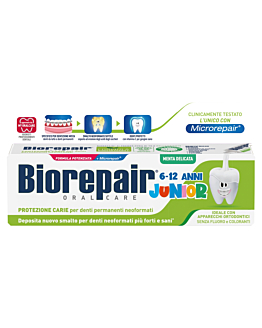 Biorepair Junior Pasta do zębów bez flurou