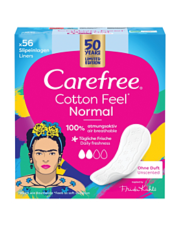 Carefree Wkładki Higieniczne Cotton Unscented