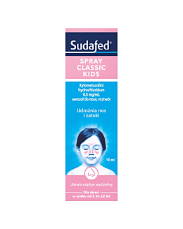 Sudafed XyloSpray dla dzieci 0,5 mg/ml aerozol do nosa