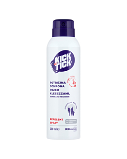 Kick the Tick Max Repelent Plus, Aerozol przeciw komarom i kleszczom
