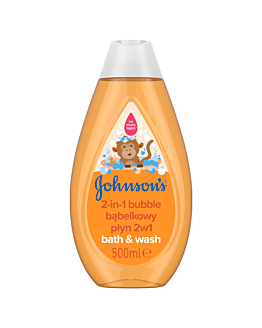 Johnsons Baby Bubble Płyn bąbelkowy 2w1