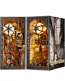 Habarri Miniaturowy domek Book Nook - Nautilus