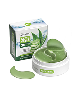 Clavier Aloe Vera hydrożelowe płatki pod oczy 60szt.