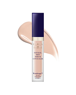 Claresa Natural Skin Serum Concealer korektor-serum z naturalnym wykończeniem 1P Peach, 7ml