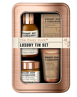 Baylis & Harding The Fuzzy Duck Bergamot, Hemp&Sandalwood Mens Luxury Grooming Gift Set