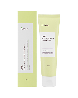 IUNIK Lime Moisture Mild Peeling Gel, Peeling enzymatyczny do twarzy, 90 ml