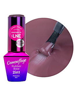 MollyLac Rubber Base 2w1 Camouflage Boom Blush Nr 1 10 g