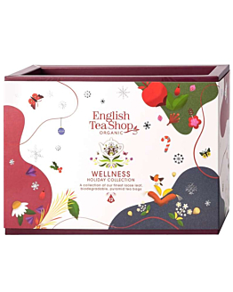 English Tea Shop Holiday Wellness Prism Collection Zestaw herbat 12 sztuk