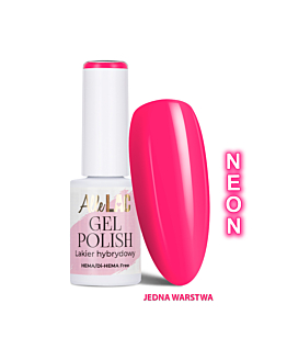AlleLac Lakier Hybrydowy Pinks PI36 Hot Flamingo Gel Polish 6 g