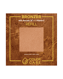 Color Care Perłowy Bronzer Wegański - Refill - 03 Golden