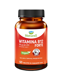 Naturell Witamina B12 Forte Tabletki do żucia 120 tabletek
