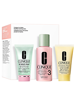 Clinique Zestaw Skinschool Cleanser Refresher 3 Steps