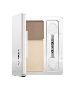 Clinique All About Shadow Duo Ombretto, Avorio Bisque / Satin Bronzo