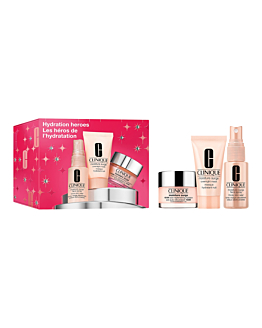 Clinique Hydration Heroes Zestaw: krem-żel do twarzy + maska do twarzy + mgiełka nawilżająca