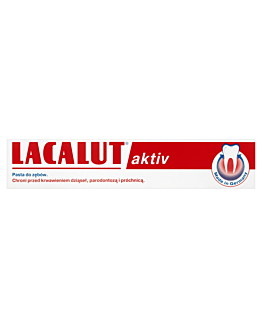 Lacalut Aktiv Pasta do zębów przeciw Krwawieniu Dziąseł