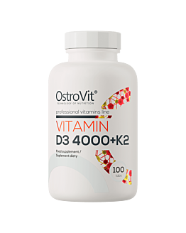 OstroVit OstroVit Witamina D3 4000 IU + K2 100 tabs