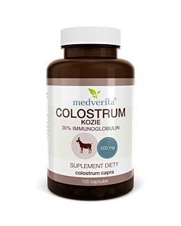 Medverita Colostrum Kozie 500 mg 100 kapsułek