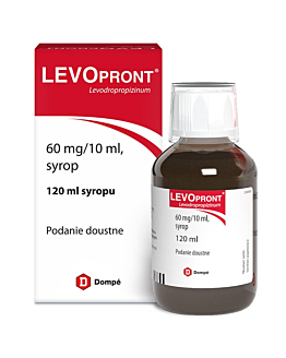 Levopront 60 mg/10 ml, Syrop, 120 ml