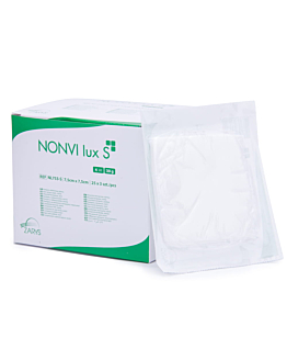 Zarys Kompresy Jałowe Włókninowe Do Tamponady Podologicznej 7,5x7,5 cm 75 szt