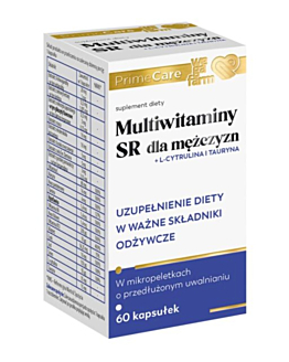 WegaFarm Multiwitaminy SR dla mężczyzn 60 kapsułek