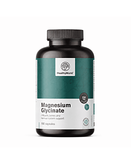 Healthy World Glicynian magnezu 250 mg, 180 kaps.