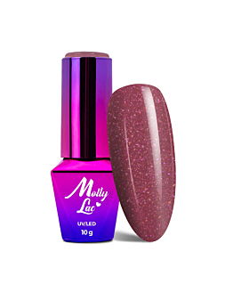 MollyLac Macarons Lakier Hybrydowy UV LED Nr 471 Strawberry Mousse 10 g