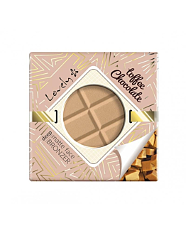 Lovely Toffee Chocolate Deep Matte Face Bronzer czekoladowy matowy puder brązujący do twarzy i ciała, 9g