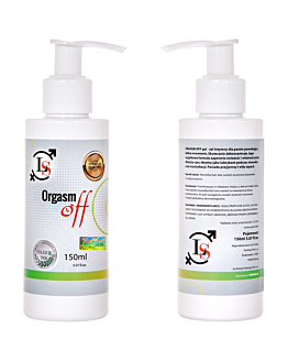 Love Stim Orgasm Off żel intymny dla mężczyzn powodujący lekkie mrowienie, 150ml