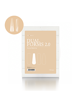 PB Nails Górne formy Dual Forms 2.0 No.02 - balerina