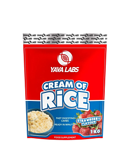 Yava Labs Cream of rice Kleik ryżowy smak truskawka