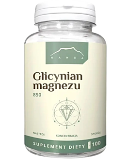 Nanga Glicynian magnezu chelat 850 mg 100 kapsułek