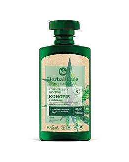 Farmona Herbal Care regenerujący szampon do włosów Konopie z Proteinami, 330ml