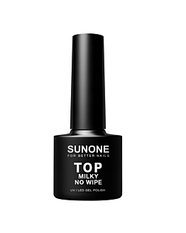 Sunone Top Milky No Wipe mleczny top hybrydowy, 5g
